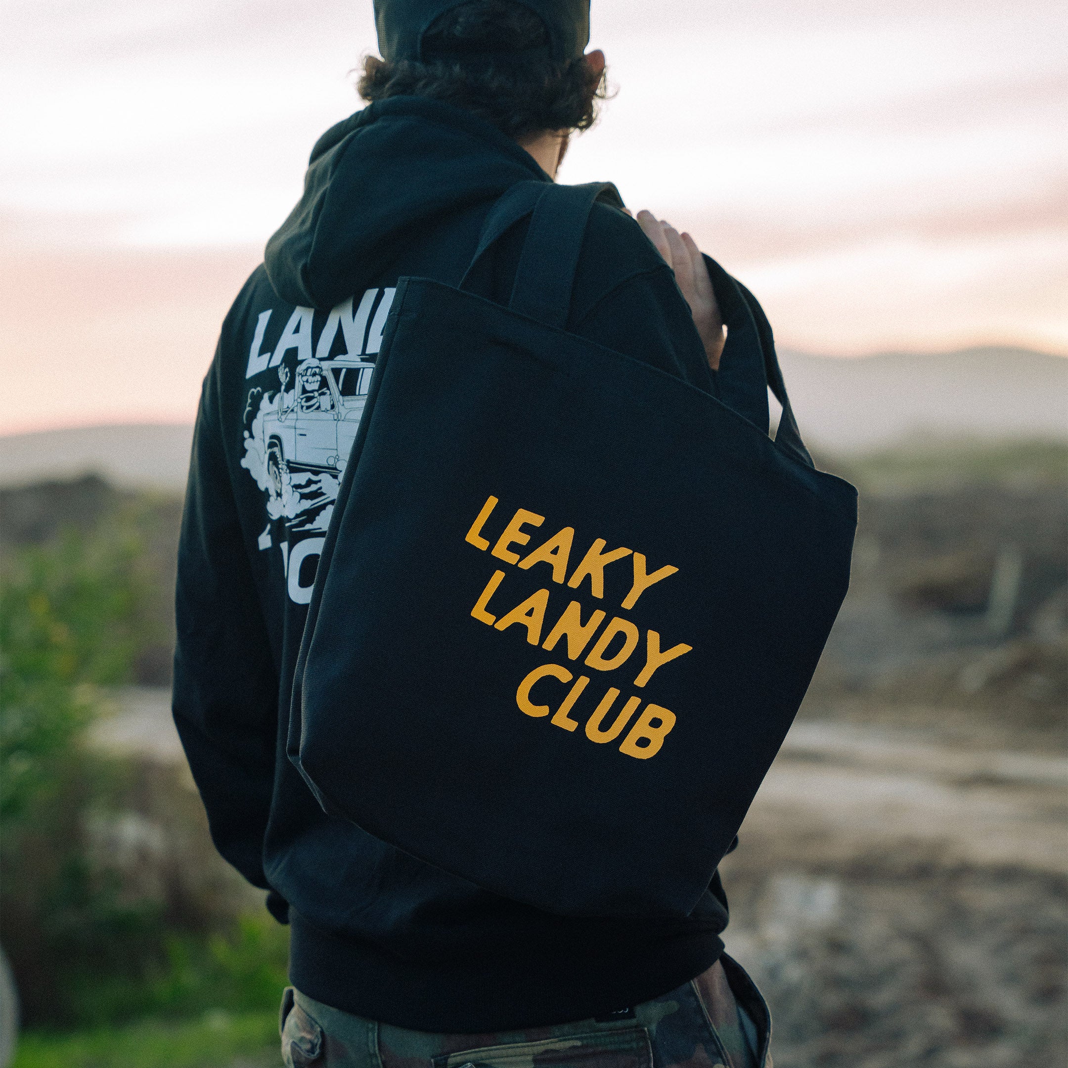 Leaky Landy Club Tote Bag