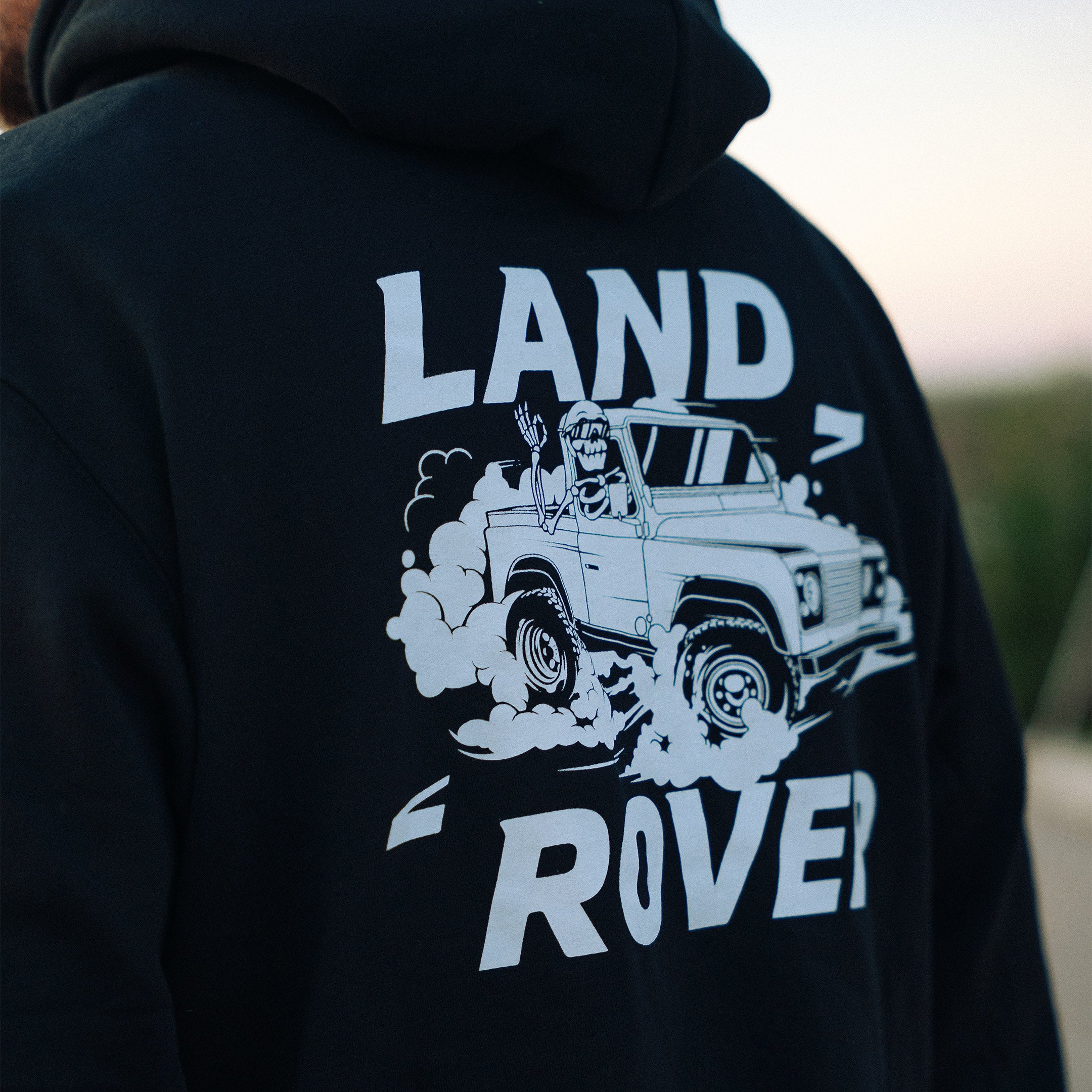 Leaky Landy Club Skeleton Hoody