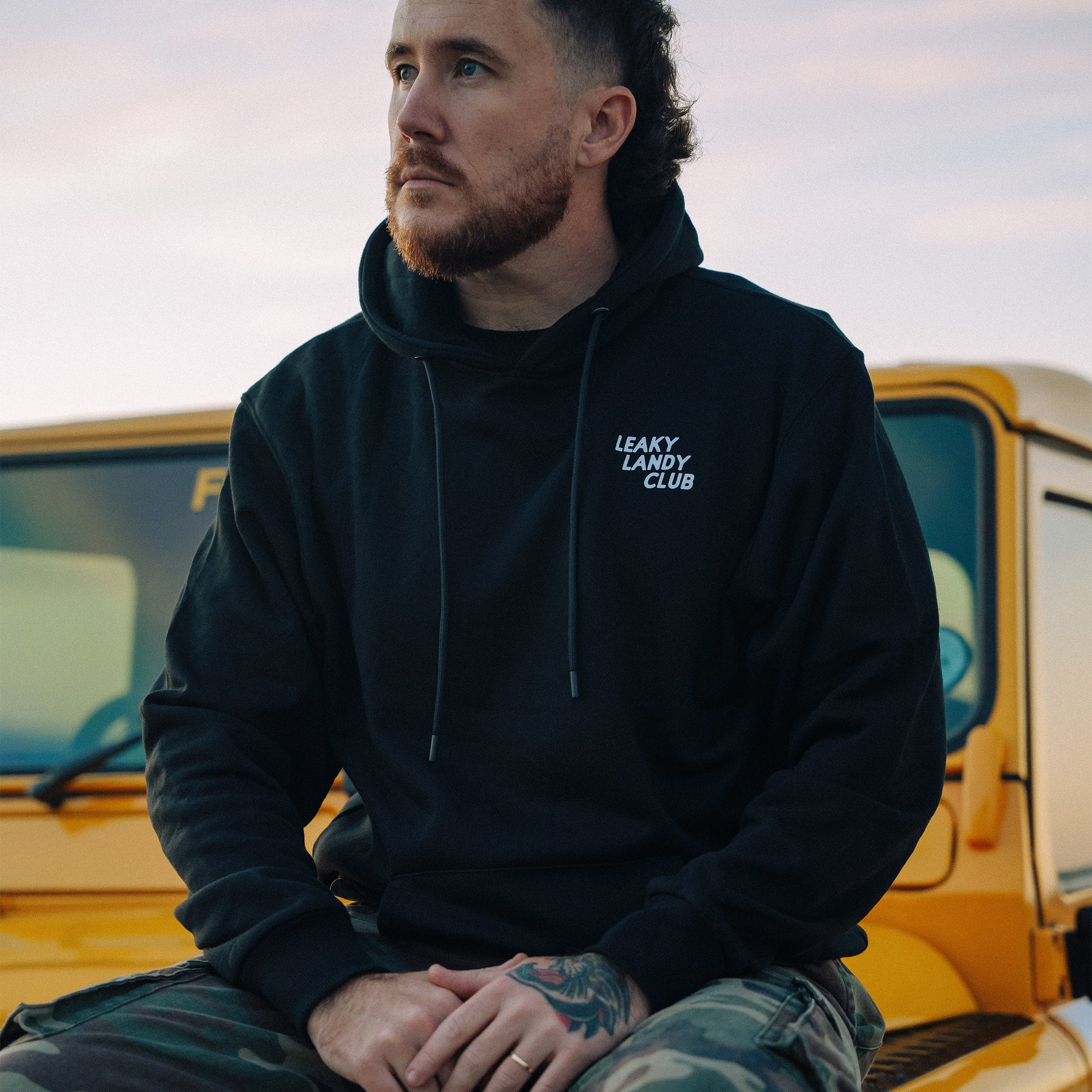 Leaky Landy Club Skeleton Hoody
