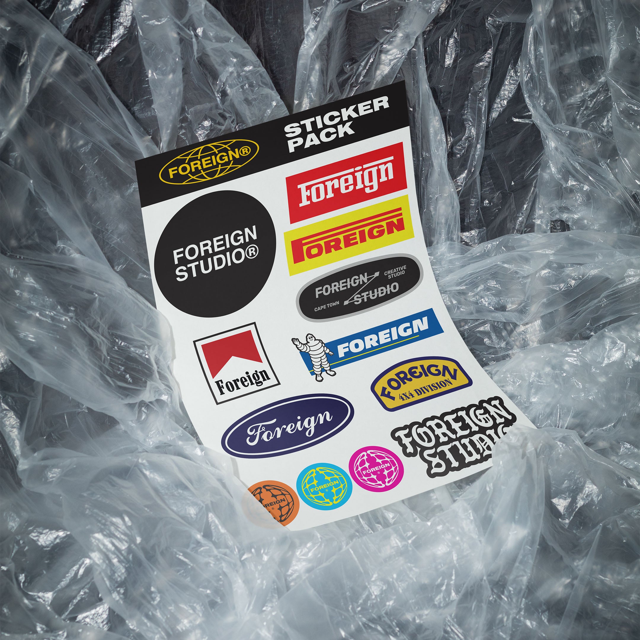 FOREIGN STICKER PACK