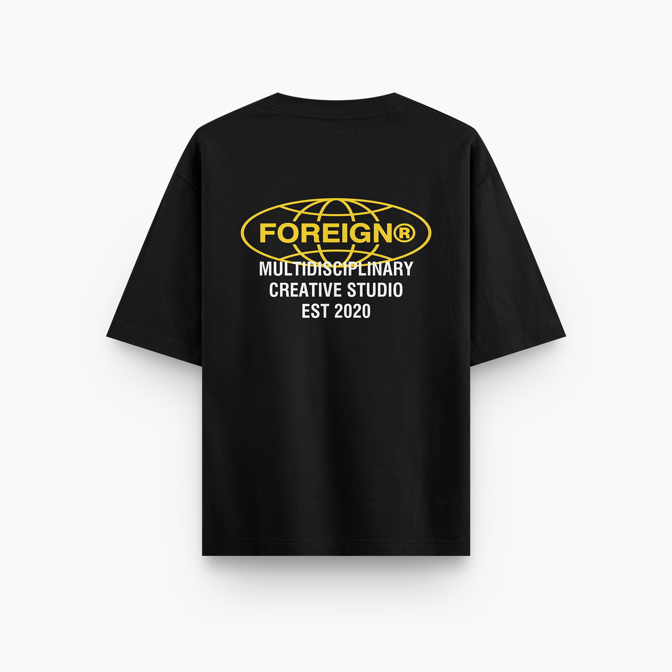 FOREIGN GLOBE TEE