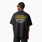 FOREIGN GLOBE TEE