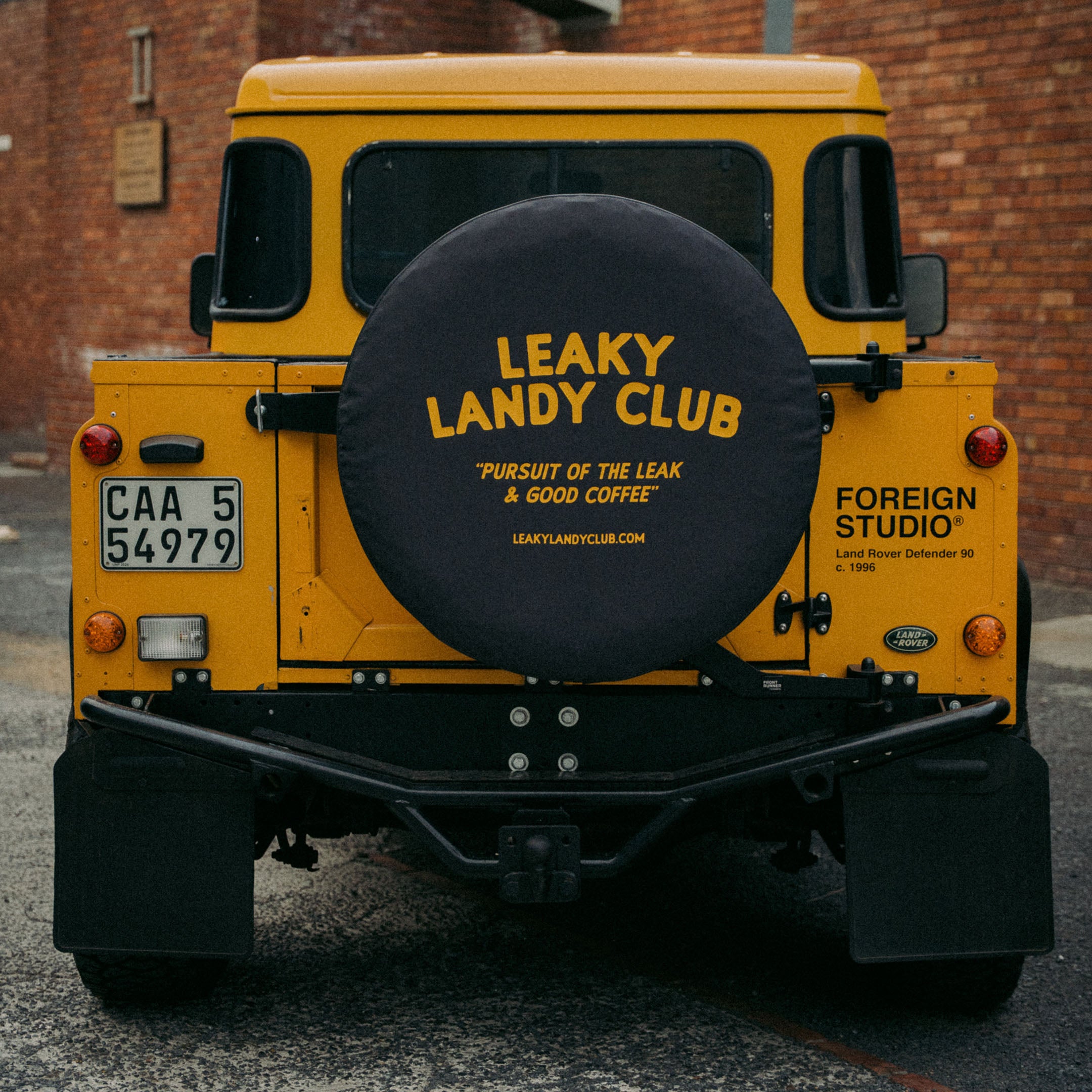LEAKY LANDY CLUB SPARE WHEEL COVER